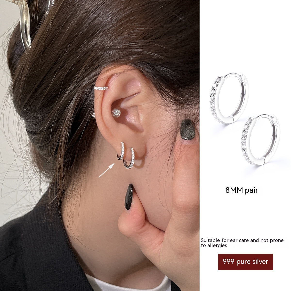 עגיל חישוק-Bogart